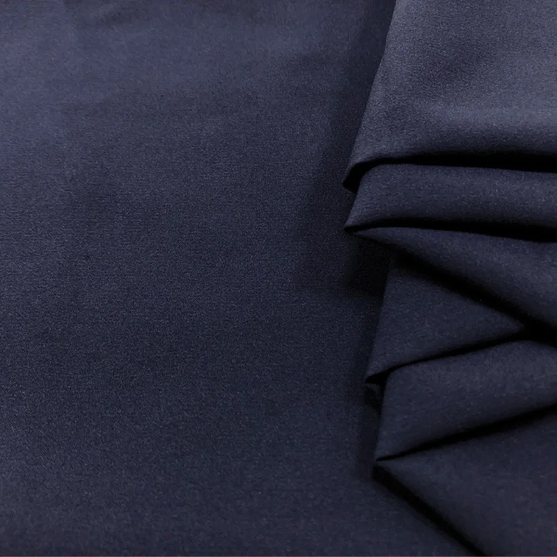 Navy 50*150 см, 17 цветов, одежда «сделай сам», двухсторонняя эластичная мягкая ткань эпонж для одежды ручной работы - Цвет: Navy