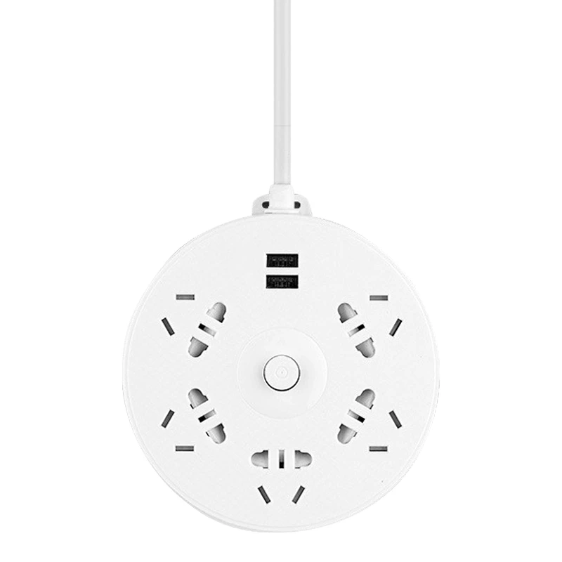Полномощная плата 5USB 2AC розетка USB Розетка с смарт разъемом расширение Быстрая