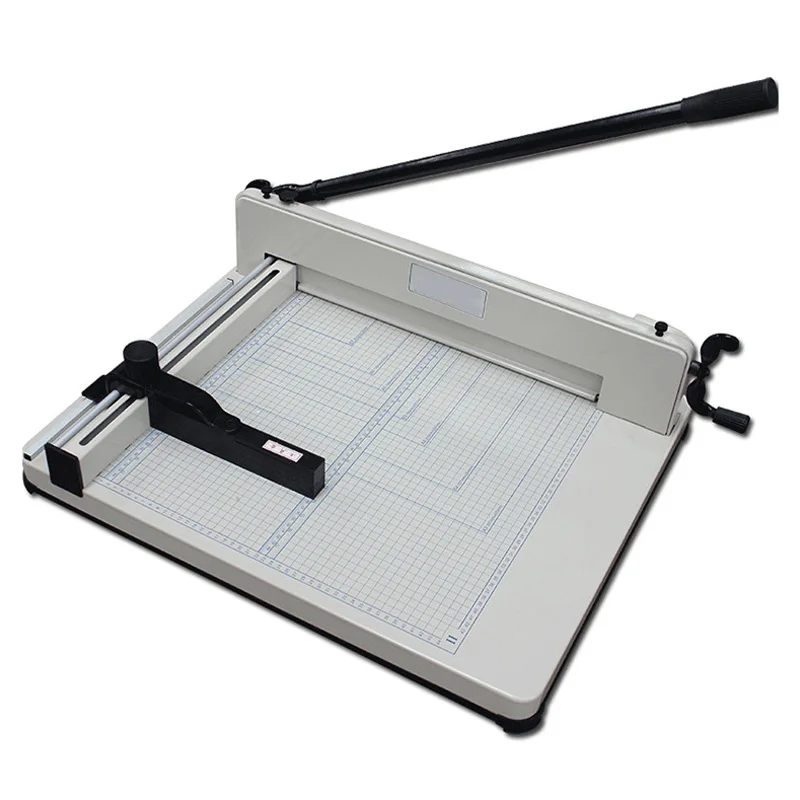 

Desktop Paper Cutter Guillotine 858-A3 size paper Cutting Machine max width 44mm Paper Cutting Machine cutting thickness 4CM XH