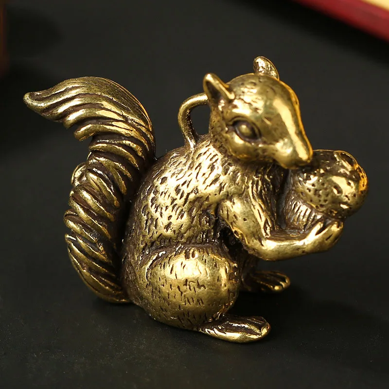 Squirrel Nut Car Keychain Pendant (3)