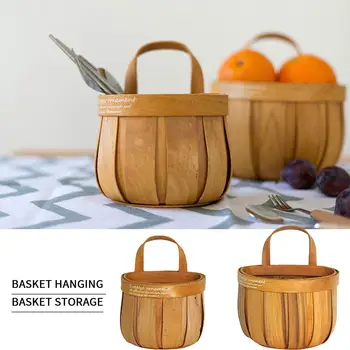 

Hanging Storage Basket Tableware Holder Dessert Table Ornament Fruit Basket For Home Garden Wedding Wall Decoration