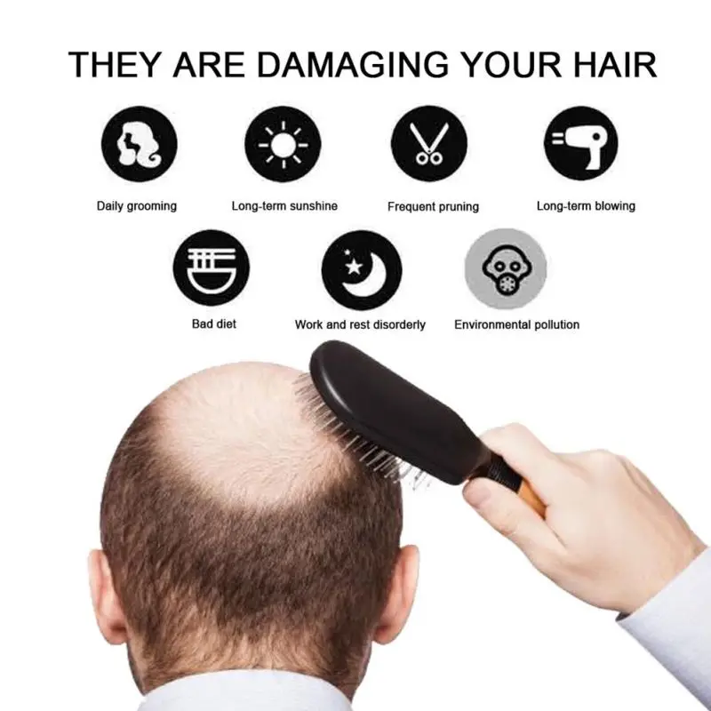 7 дней имбирный раствор для роста волос питает кожу головы, анти-вилка улучшает качество волос, продукт для лечения роста волос