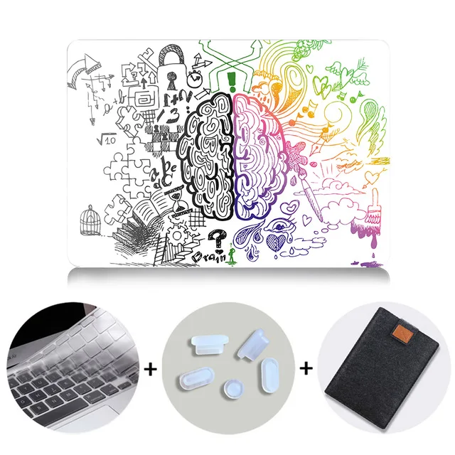 MTT чехол с граффити для Macbook Air 11 13 Pro retina 12 13 15 16 дюймов Сенсорная панель чехол для mac book pro 13,3 15,4 сумка для ноутбука чехол - Цвет: MB12