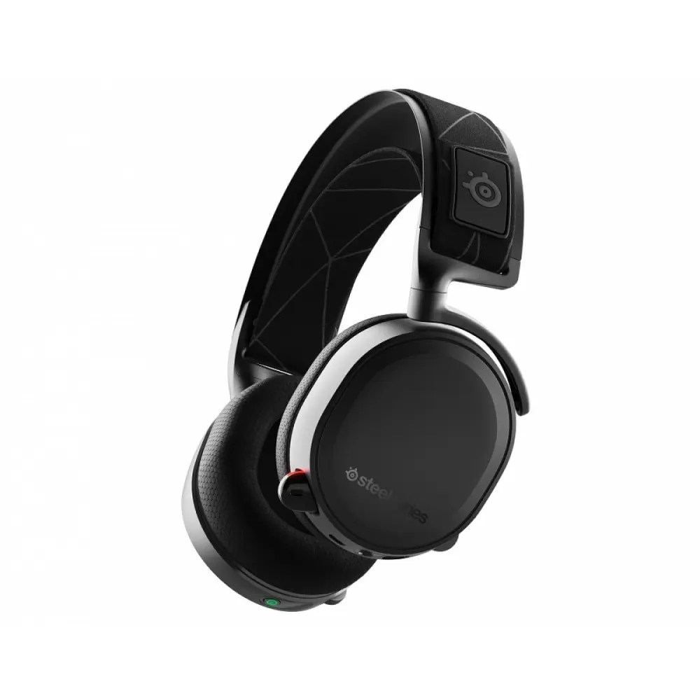 Игровая гарнитура SteelSeries Arctis 7 2019 Edition Black (черные) 61505 | Электроника