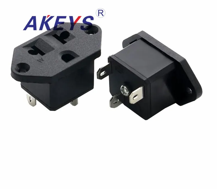 10 шт. Φ 10A250V AC выключатель розетки без ушей | Обустройство дома