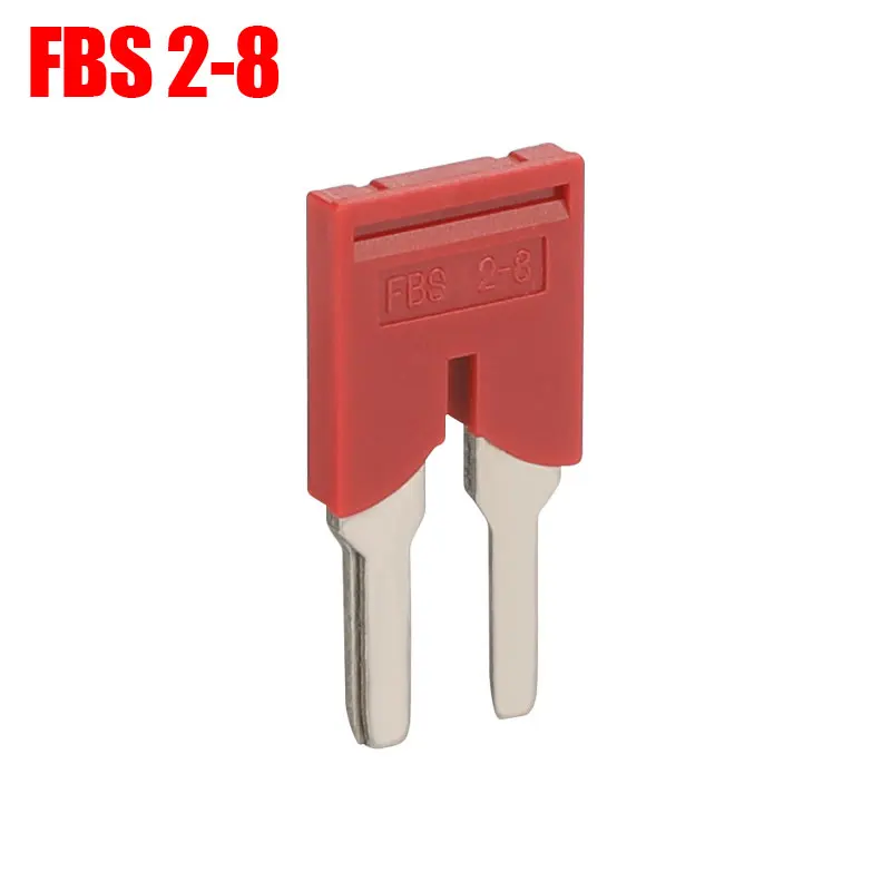 Клеммные блоки перемычки FBS2-8 3-8 4-8 5-8 10-8 плагин мост для ST и PT din-рейку терминал din-рейку клеммные блоки - Цвет: FBS-2-8