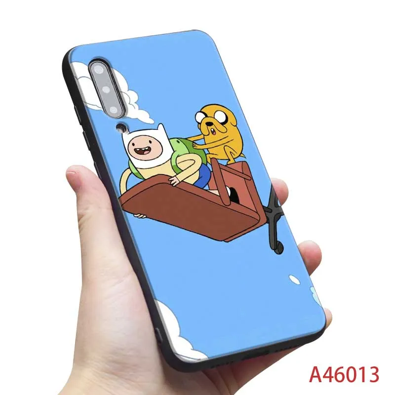 Для samsung galaxy a50 a70 a30 a40 a20 s8 s9 s10 plus Мягкий силиконовый чехол время приключений милый Beemo BMO Джек Финн Lumpy - Цвет: A46013