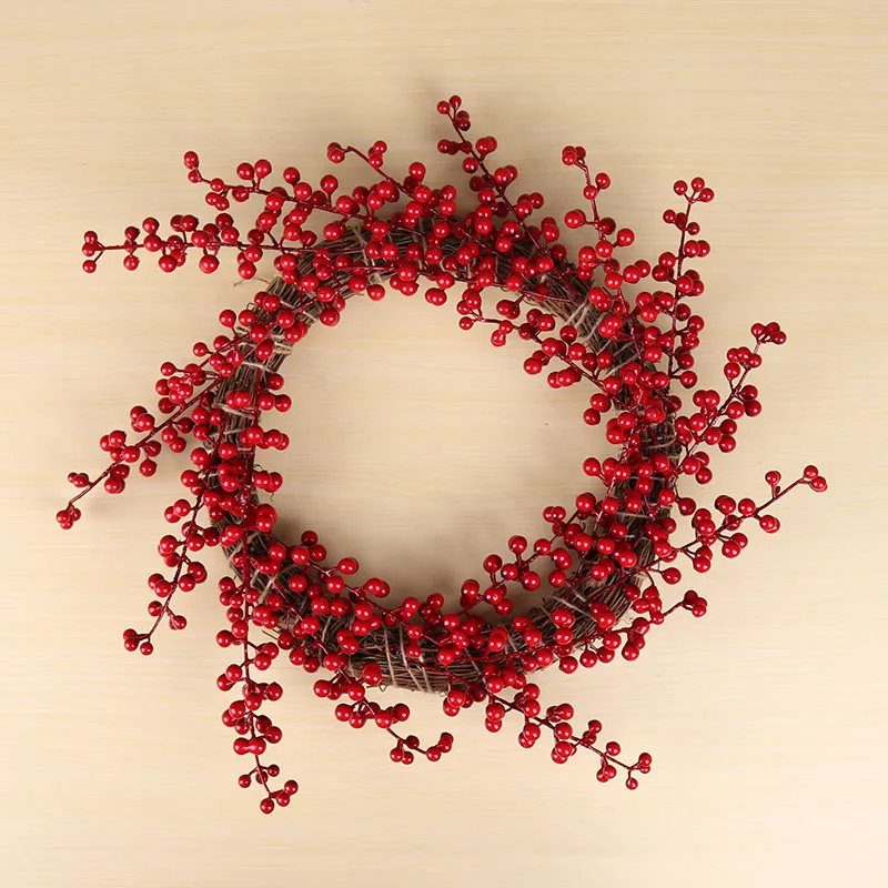 Artificial-Berry-Branch-Decorative-Berries-DIY-Christmas-Wreath-Accessories-Fake-Red-berries-Christmas-Decoration-For-Home