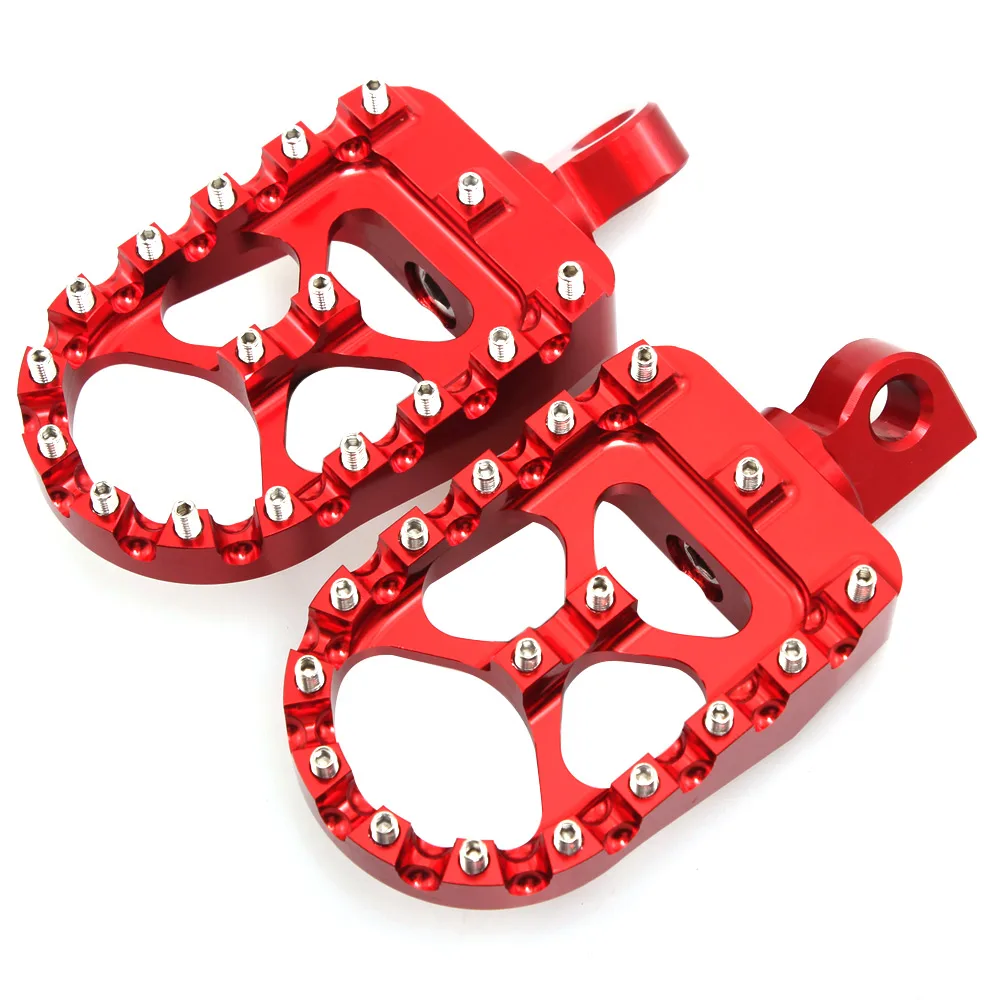 Универсальный Регулируемый MX внедорожный вращающийся широкий жир Подножки подставка для ног для Harley Dyna Fatboy Железный 883 1993
