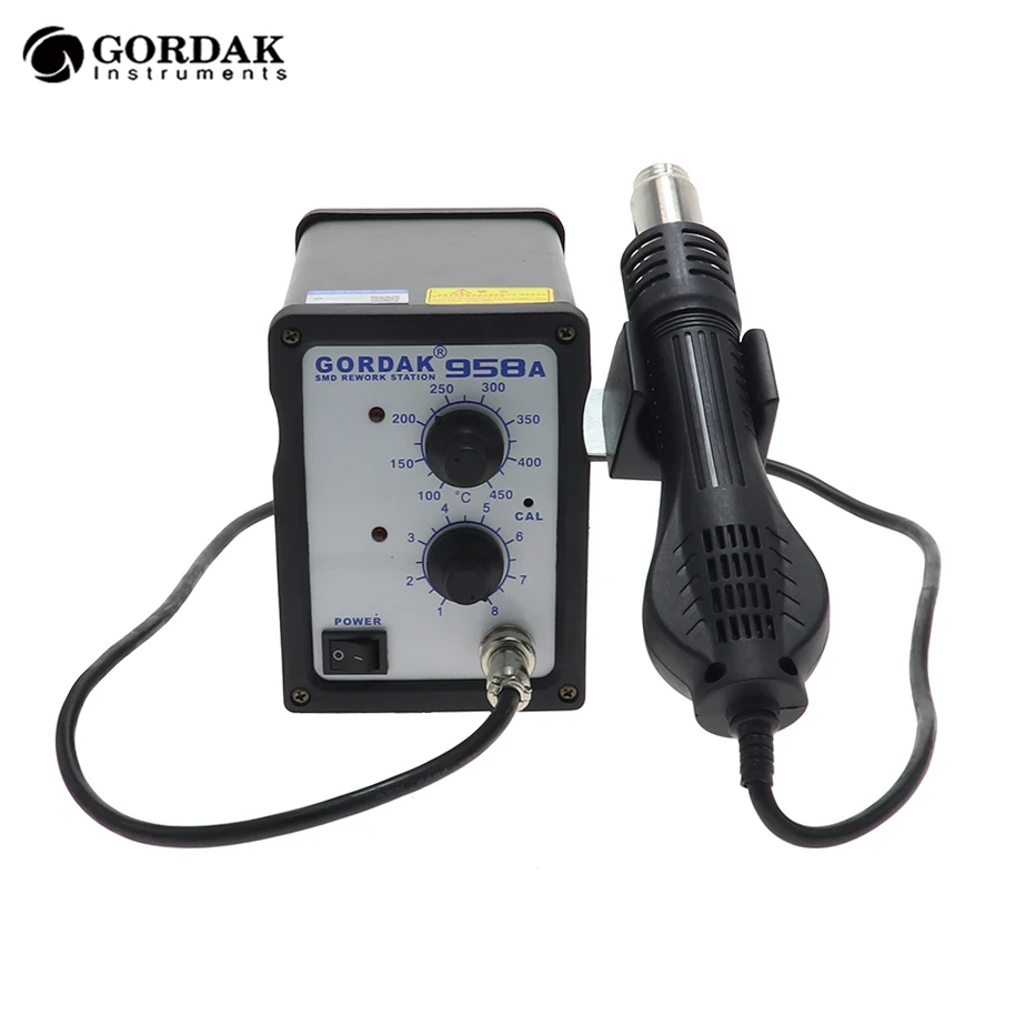 GORDAK 958A Регулируемая температура горячего воздуха пистолет SMD паяльная станция