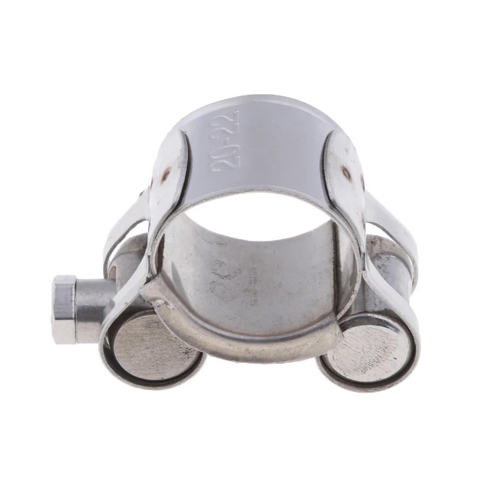 Universal Exhaust Pipe Clamp Clip For 20mm-22mm Motorcycle Muffler Silencer