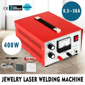 Best Jewelry Laser Welding Machine Mini Spot Welder 50A 400W Electric Pulse Sparkle