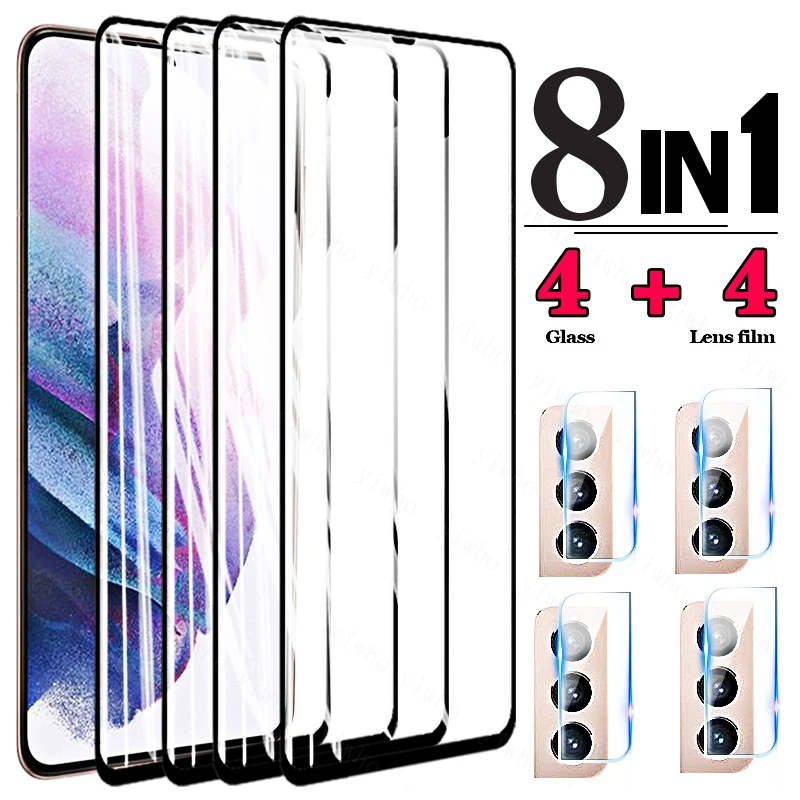 Tempered Glass For Samsung Galaxy S21 Ultra 5G Lens Screen Protector