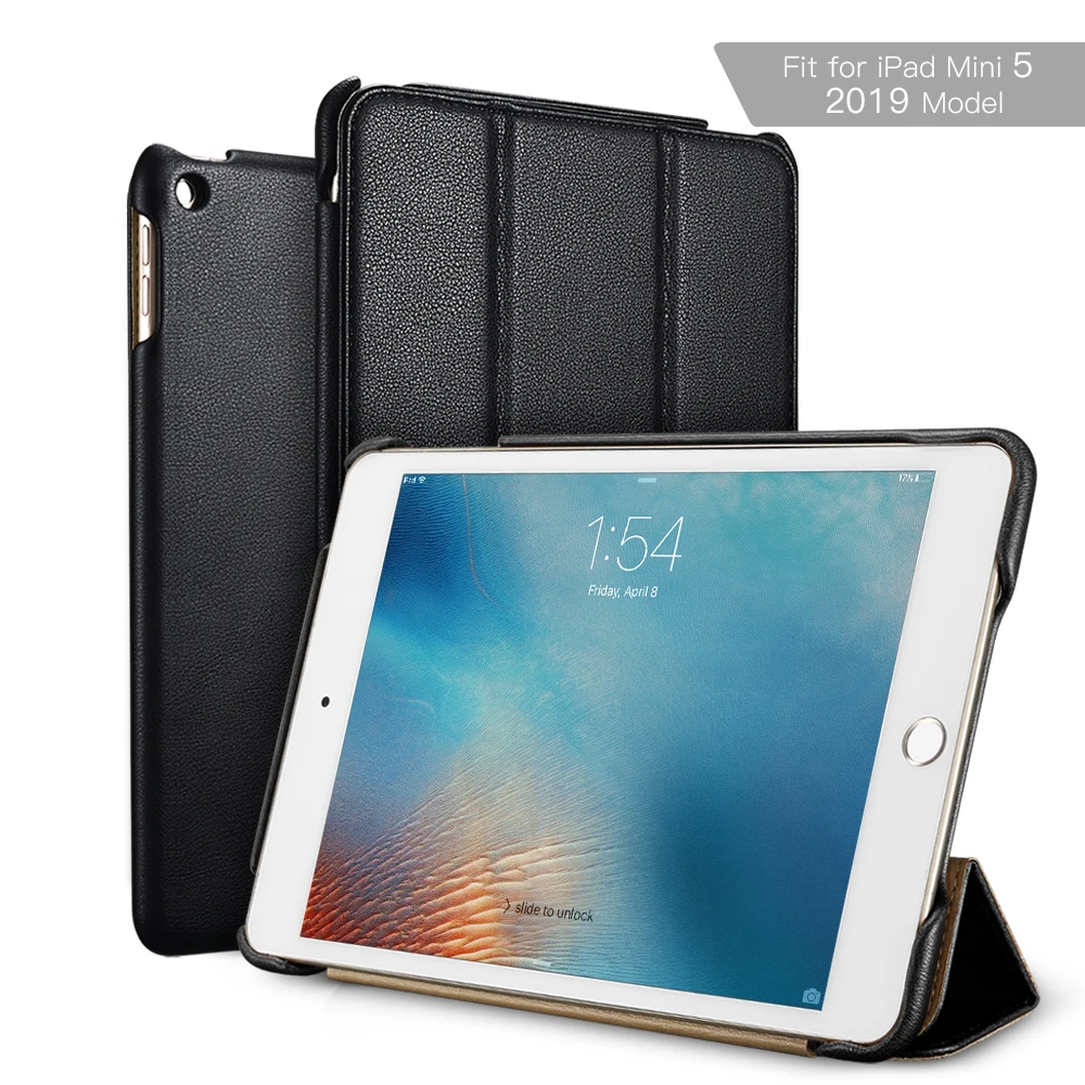 ICARER роскошный флип чехол из искусственной кожи для iPad Mini 5 -2019 деловой | Чехлы для планшетов и электронных книг -1005001269690992