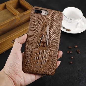 

Luxury 3D Dragon Element Genuine Leather Case For Apple iPhone 7 8 Plus Hard Case Cover For iPhone 8 7 Plus Cases For iPhone8 7