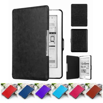 

GLIGLE Ultra thin leather case cover for KOBO Glo E-reader Kobo Glo HD 6inch universal case+screen film Free shipping