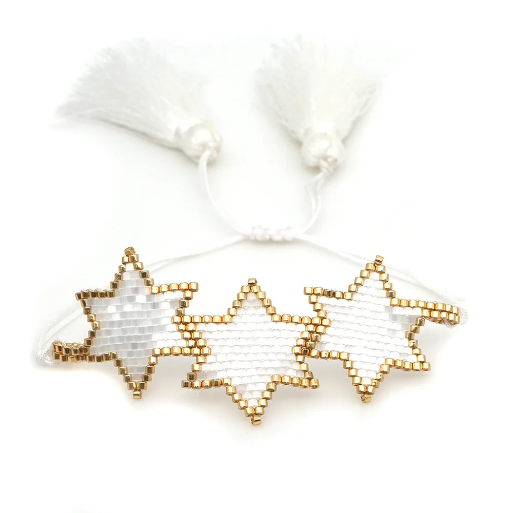 JOYE модный регулируемый браслет miyuki pulsera широкий браслет черная кисточка breslet женские браслеты лучшие друзья