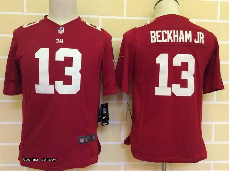 Хит, Нью-Йорк, высокое качество, для молодых детей, для девочек, домашняя одежда Odell Beckham Jr Eli Manning Victor Cruz Phil Simms, BH-8, Джерси - Цвет: Шампанское