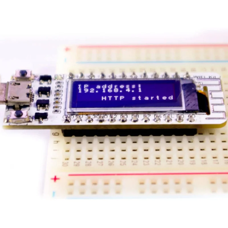 ESP8266 WIFI чип 0 91 дюймов OLED CP2014 32Mb Flash Модуль платы PCB для NodeMcu|Демонстрационные