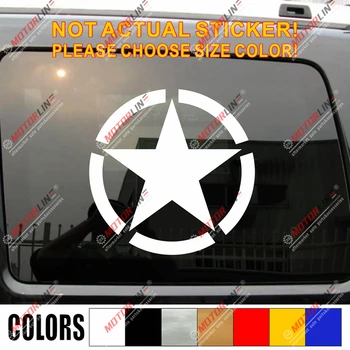 

Army Star Vinyl Car Decal Bumper Sticker WW2 Military,choose your size and color!