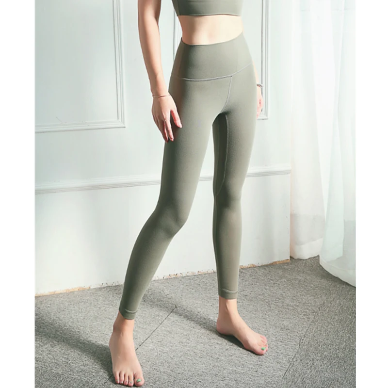 Женские Бесшовные штаны для йоги с высокой талией, для фитнеса, спорта, спортзала, для приседания, леггинсы, тонкие, для бега, колготки, спортивная одежда, брюки, одежда