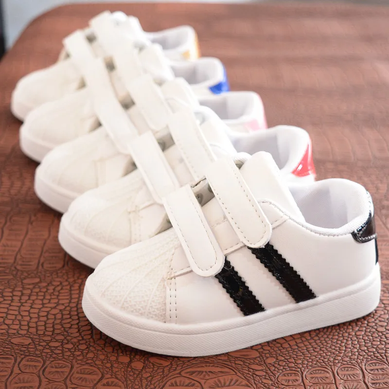 

Child Shoes Girls Boys Sport Shoes Antislip Soft Bottom Kids Baby Sneaker Casual Flat Sneakers white Shoes size 21-30 kid shoes