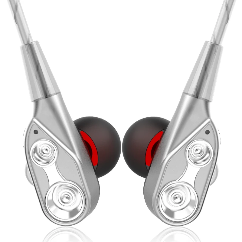 Universal Mobile Phone 3.5mm In-Ear Stereo Earbuds Earphone For iPhone Samsung Xiaomi Huawei Stereo Headphone Earphone w/Mic