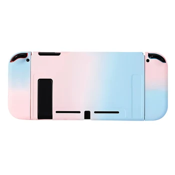 

for Nintendo Switch Case Joy Con Controller Full Cover Shell Colorful Pink Hard Housing Shell for Switch Game Console