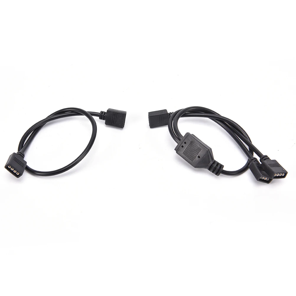 1 1/2/3/4 Порты 4 Pin разветвитель для 3528 5050 RGB светодиодный ленты Женский