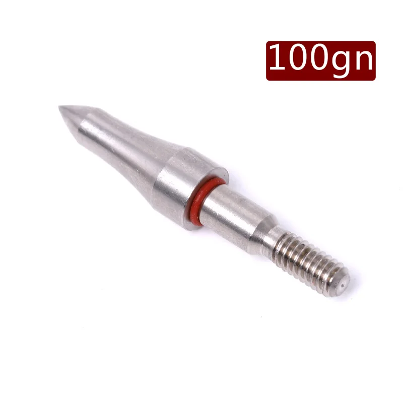 Archery Arrow Broadhead 3/6/12/24pcs 75/100/125/150/175/200/250/300gn Stainless Steel Arrow Point Tip Broadhead Head ID6.2mm OD7.6/7.9mm Archery Arrow