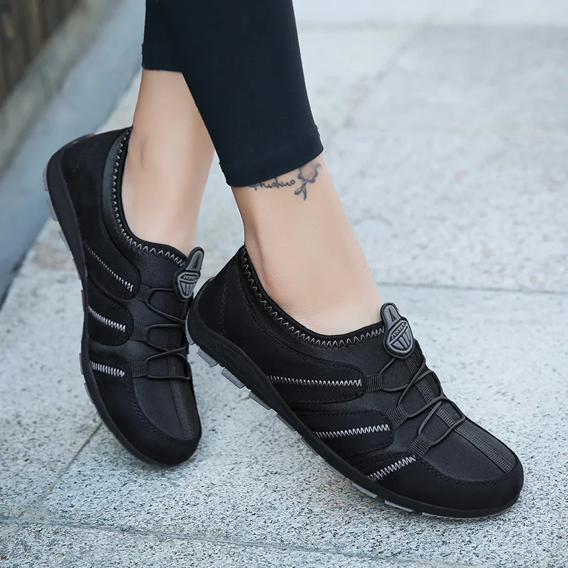 Women Shoes Air Mesh Breathable Sneakers Women Casual Shoes Fashion Ladies Slip-On Outdoor Falts Chaussures Femme