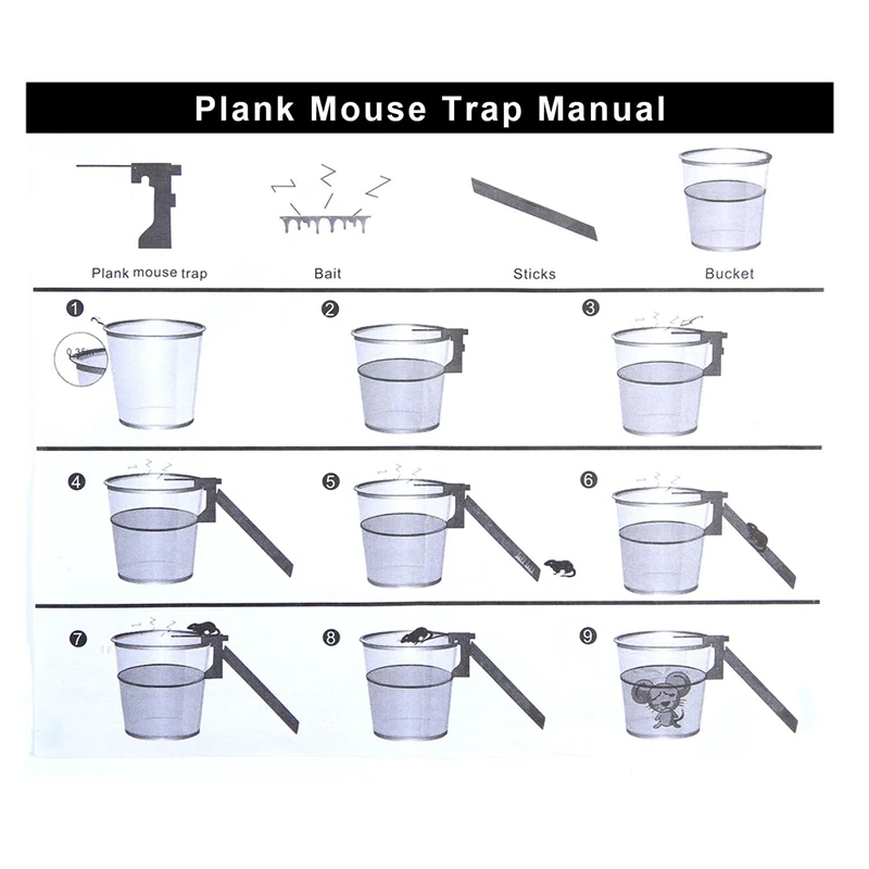 2 шт. в упаковке, ловушка для мыши, автоматическая перезагрузка, ловушка для крыс