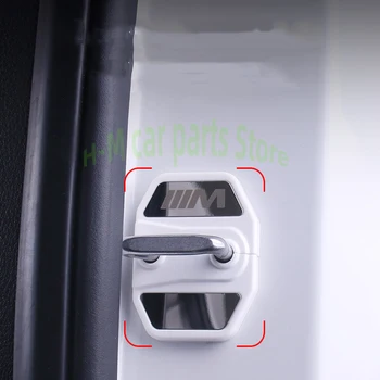 

Car Door Lock Cover Interior Protection Decoration For BMW X2 X3 X4 X5 X6 F39 G01 G02 G05 G06 G11 G32 Car Styling Accessories