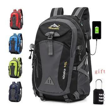 Mochila impermeable antirrobo para hombre, bolsa deportiva para montar al aire libre, acampar, viajar, escalada, senderismo