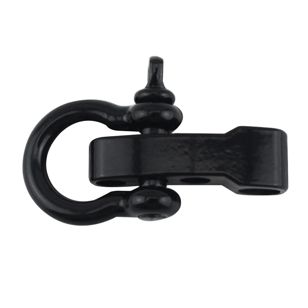 D 5 Pcs U D Shape Anchor Shackle Screw Pin Bracelet Buckle Accessories for Outdoor SEC88 - Цвет: D
