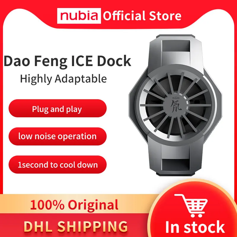 100% Original Nubia Red Magic 5G Dao Fren ICE Dock