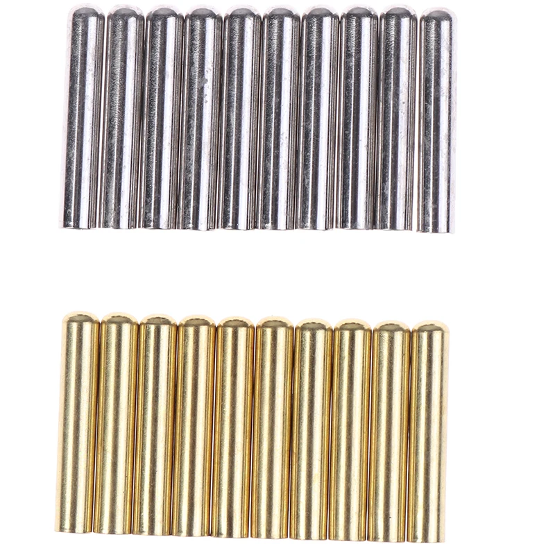 10 шт./компл. 0.35X 2 см/0.45x1.8см металлические шнурки наконечники для замены головки