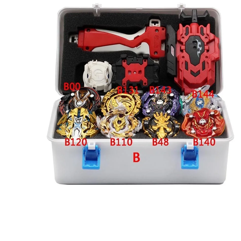 Лучшие продажи B150 лезвия из металла функция Bey Bay Burst набор коробка для хранения с ручкой передатчик пластиковая коробка детские игрушки