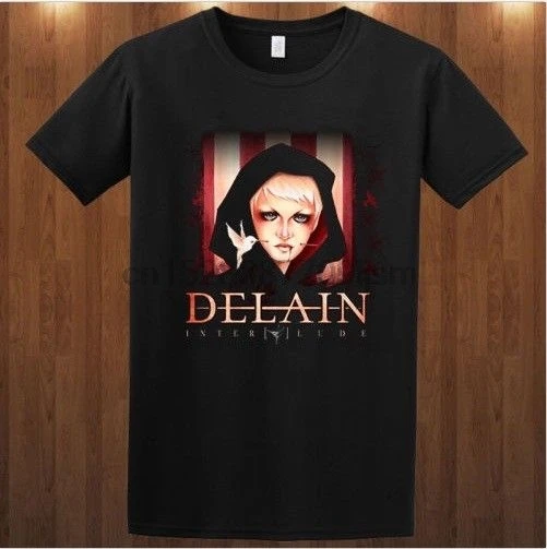 

DELAIN tee symphonic metal band Within Temptation t-shirt S M L XL 2XL 3XL
