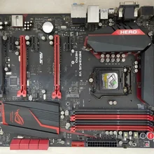 Оригинальная материнская плата ASUS MAXIMUS VII HERO для DDR3 LGA 1150 для I3 I5 I7 32G USB2. USB3.0 Z97 Desktop motherborad