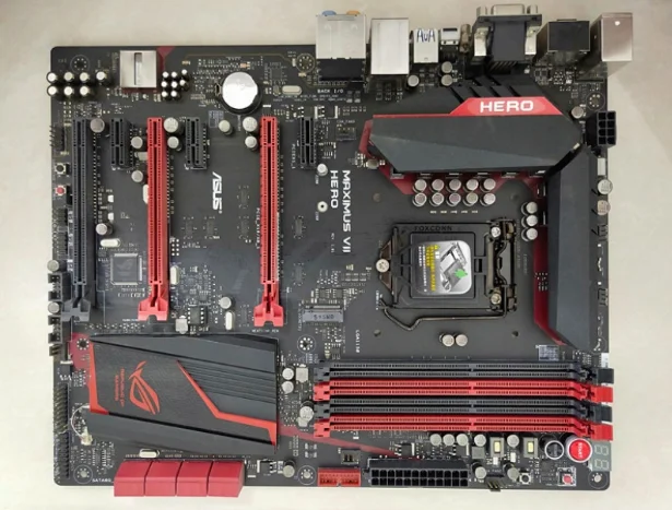 #^Special Price ASUS MAXIMUS VII HERO original motherboard for DDR3 LGA 1150 for I3 I5 I7 32G USB2. USB3.0 Z97 Desktop motherborad #^Special Price ASUS MAXIMUS VII HERO original motherboard for DDR3 LGA 1150 for I3 I5 I7 32G USB2. USB3.0 Z97 Desktop motherborad