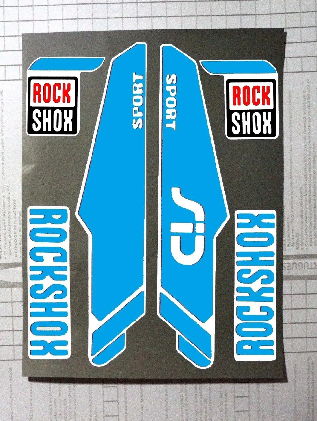 SID RockShox горный велосипед наклейки на вилке для MTB DIY Светоотражающие гонки наклейки