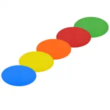 

40%HOTFootball Training Aids Signs Discs Round Flat Landmark Pad for Outdoor