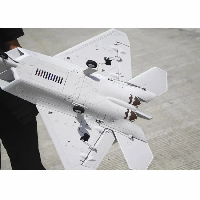 Freewing Raptor 64 мм воздуховод моделирование фиксированной модель крыла самолета F-22
