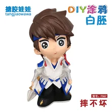 F067 [высота 24 см "пятьсот различных дополнительных DIY винил борьба не плохой негипсовая кукла цветной рисунок