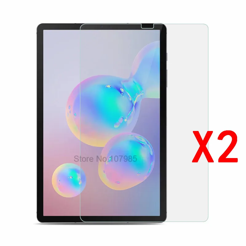 2 X Экран протектор Закаленное Стекло для Samsung Galaxy Tab S6 10,5 SM-T860 SM-T865 T860 T865 планшет защитный Стекло с уровнем твердости 9H HD