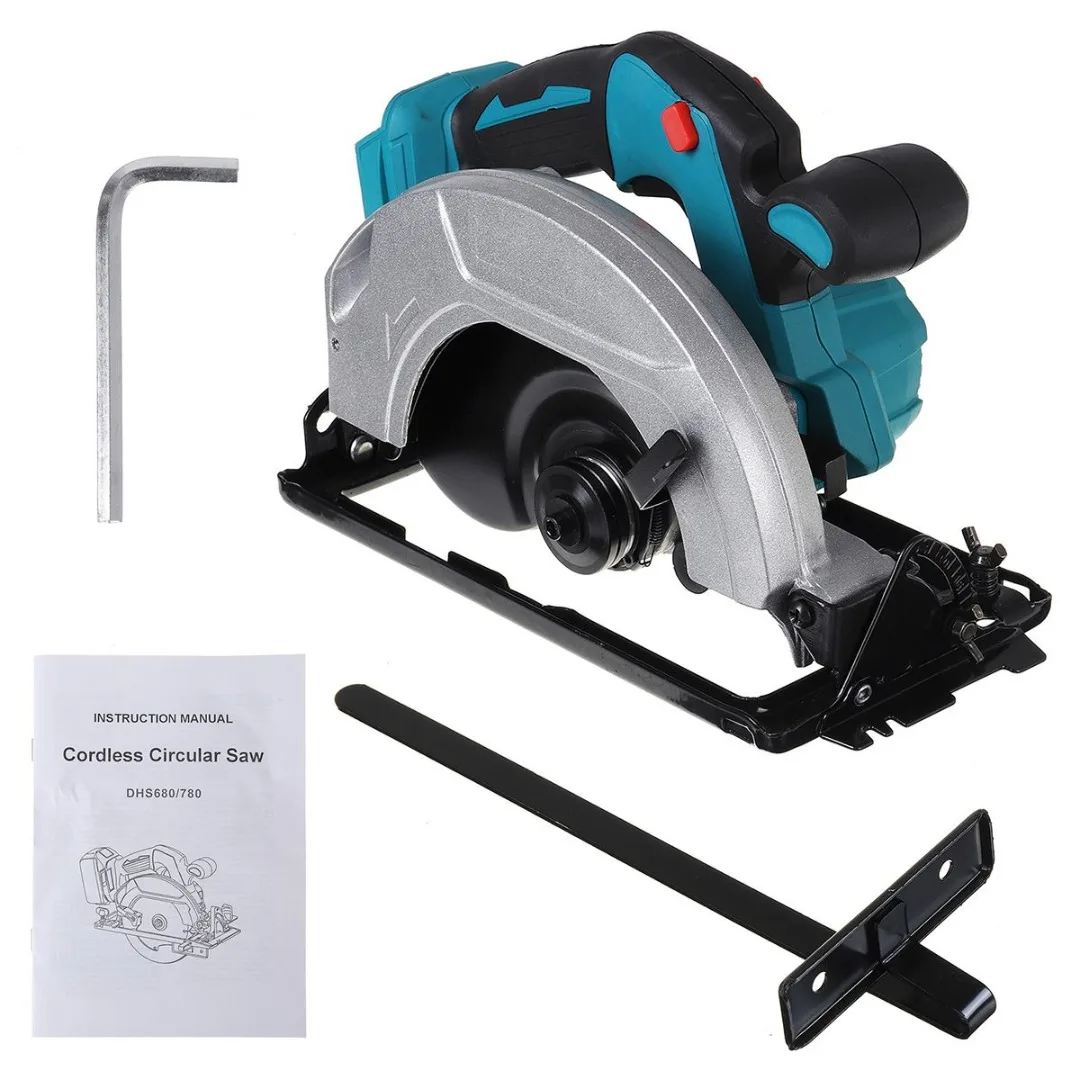 

Electric Circular Saw 12000RPM Cutting Machine Power Tool For 18V Battery Woodworking Electric Table Saw Machine