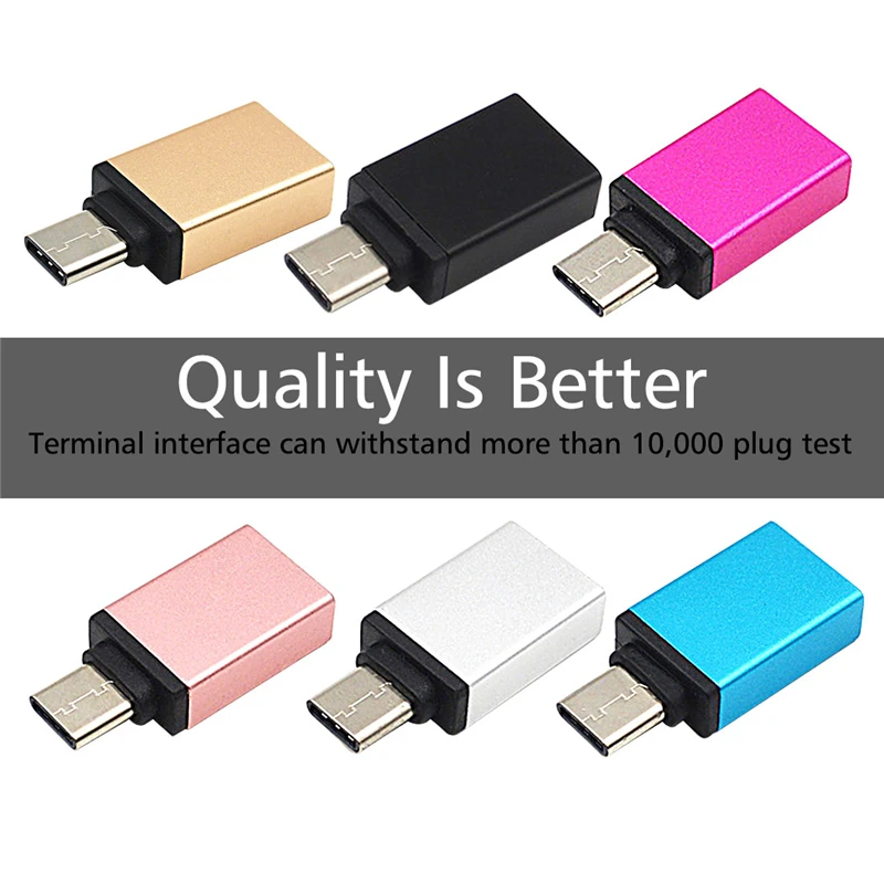 Адаптер Usb C Otg Тип Usbc преобразователь адаптер 3 0 Для Xiaomi Oneplus 7 Pro Huawei | Мобильные
