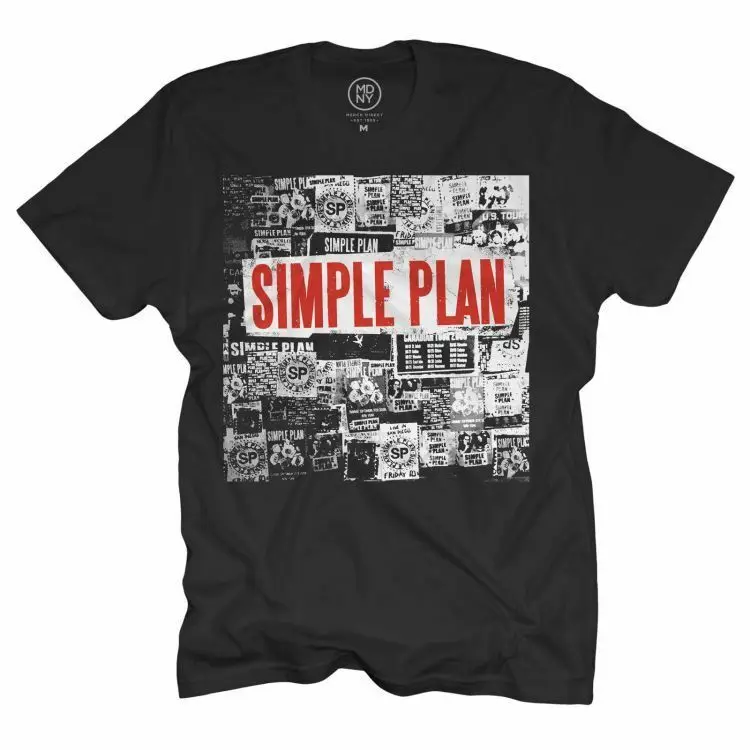 Простой план мнение Футболка S-M-L-XL Официальный коммерческий товар