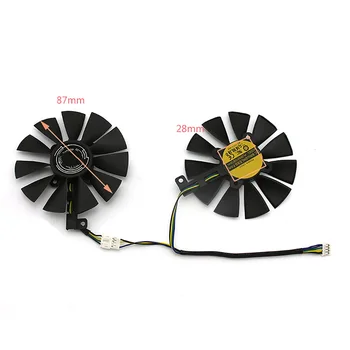 

87MM Graphic Card Cooling Fan Cooler Video Card Fan for ASUS DUAL GeForce GTX1060 1070 Repair Accessories